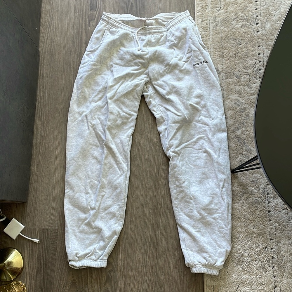 Sporty & Rich sweatpants grey size L